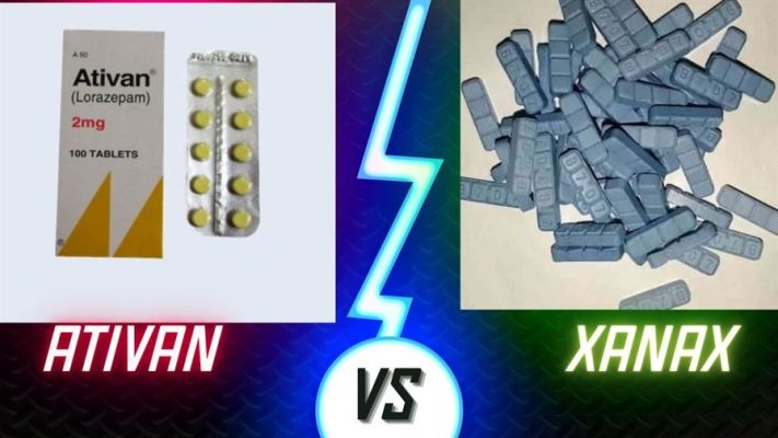 Comparison of Ativan vs Xanax, exploring differences in uses, side effects, and suitability for anxiety treatment.